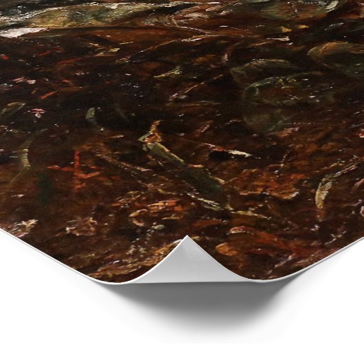 Constable - The Cornfield 1826 ポスター (角)