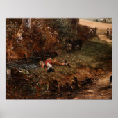 Constable - The Cornfield 1826 ポスター (正面)