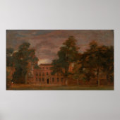 Constable - West Lodge East Bergholt ポスター (正面)