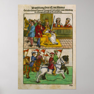 Constanceの議会のSigismund ポスター