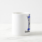 Constanceメトロノームのコーヒー「時間」マグ コーヒーマグカップ (中央)