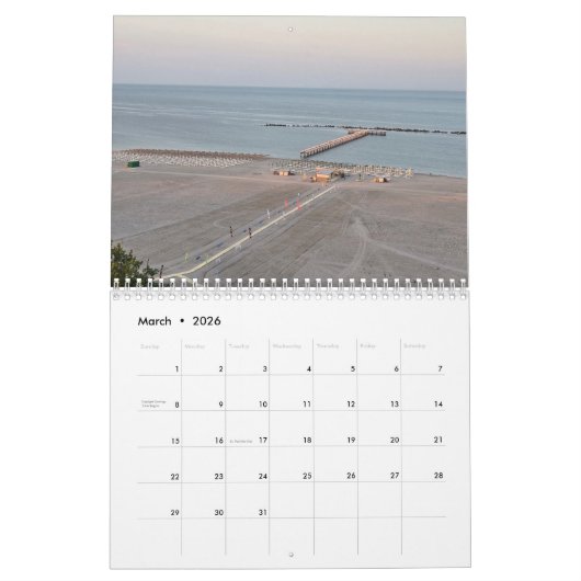 Constanta and Mamaia 2026 calendar カレンダー (3月 2026)