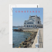 Constanta Casino view postcard ポストカード (正面/裏面)