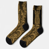 Constantine Embroidery Pattern Socks ソックス (左)