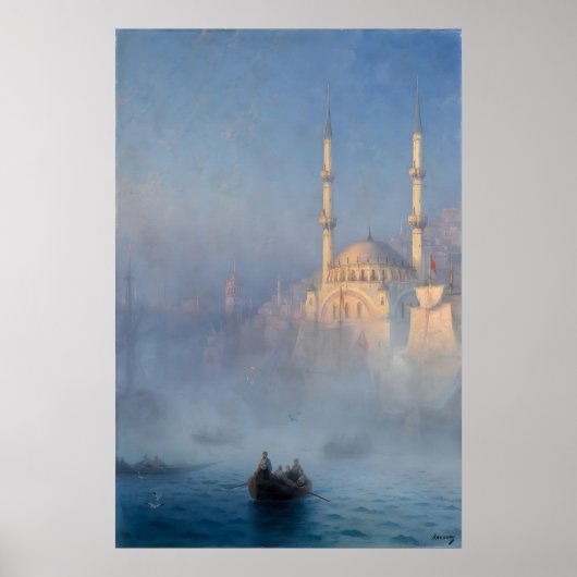 Constantinople Art Print by Aivazovsky Ottoman ポスター (正面)