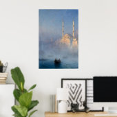 Constantinople Art Print by Aivazovsky Ottoman ポスター (ホームオフィス)