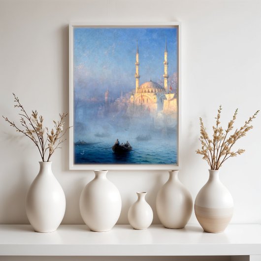 Constantinople, Ivan Aivazovsky ポスター