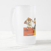 Constantly get strikes in 1! フロストグラスビールジョッキ (正面左)