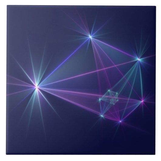 Constellation, Abstract Fantasy Fractal Art タイル (正面)