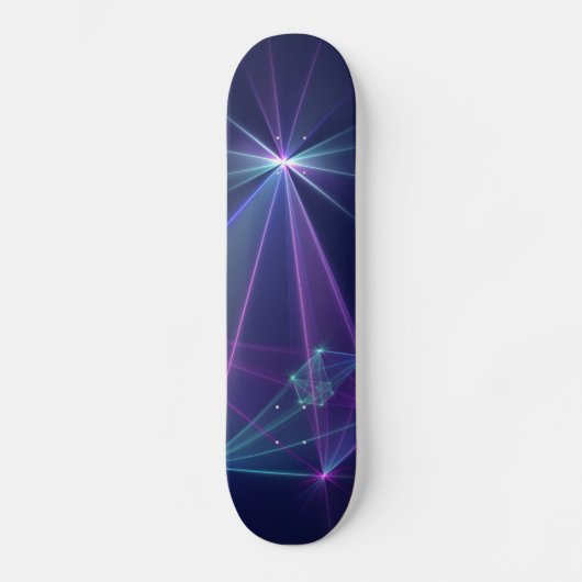 Constellation, Abstract Fantasy Fractal Art Skateb スケートボード (正面)