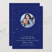 Constellation All Blue Photo Announcement 招待状 (正面/裏面)