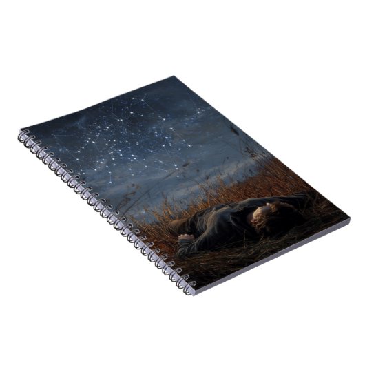Constellation Dreamer Night Sky Notebook ノートブック (右側)