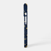 Constellation Map Gold Celestial Case iPhone 16ケース (左側面)