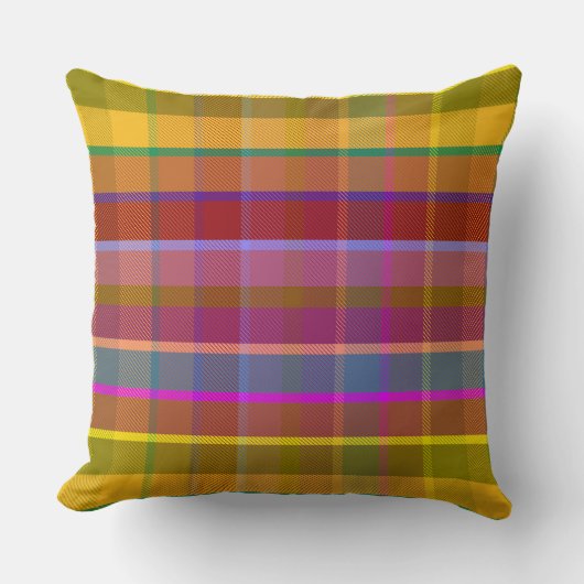 Constellation Plaid ASF クッション (正面)