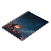 Constellation Rooftop Stargazer Notebook ノートブック (左側)