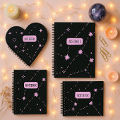 Constellation Starry Night Spiral Notebook ノートブック