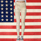 Constitution of the United States, We The People レギンス