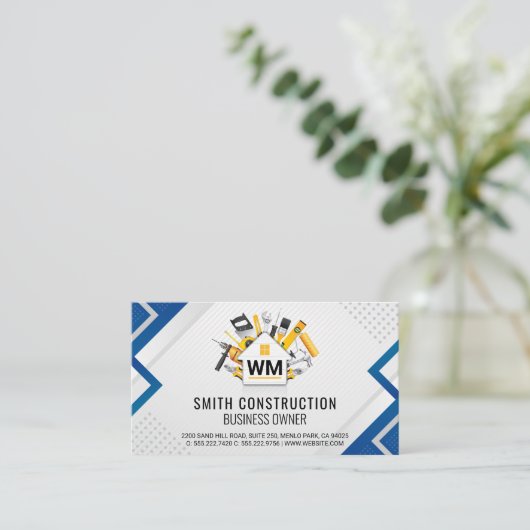 Construct Home Repair Tools | Construction  名刺 (スタンド正面)