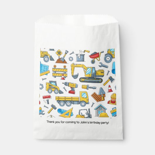 Construction フェイバーバッグ (正面)