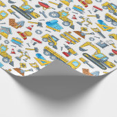 Construction ラッピングペーパー (角)