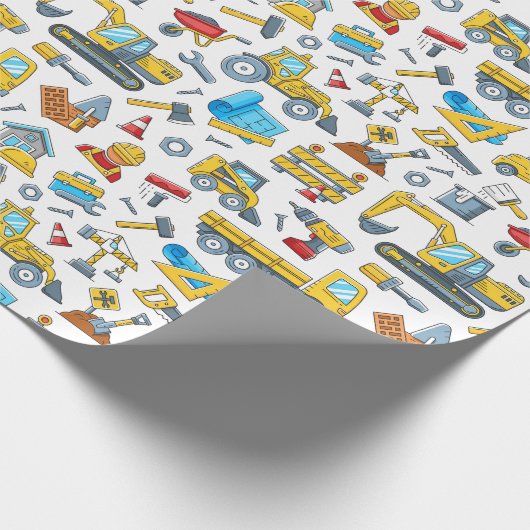Construction ラッピングペーパー (角)