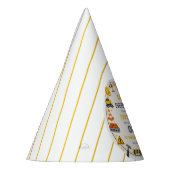 Construction 1ST Birthday | Builder Truck Party パーティーハット (左)