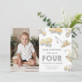 Construction 4th FOUR Birthday Party 招待状 (スタンド正面)