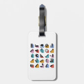 Construction and DIY Home Improvement Icons ラゲッジタグ (裏面縦)