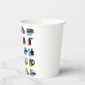 Construction and DIY Home Improvement Icons 紙コップ (左)