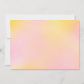 Construction and Princess Siblings Joint Birthday  招待状 (裏面)