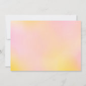 Construction and Unicorn Siblings Joint Birthday 招待状 (裏面)