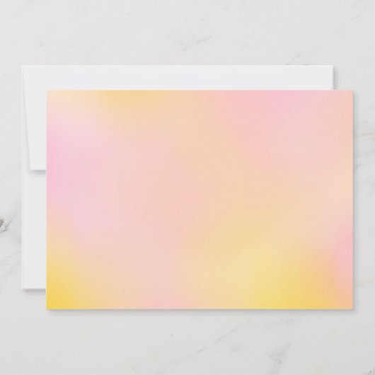 Construction and Unicorn Siblings Joint Birthday 招待状 (裏面)