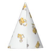 Construction Birthday パーティーハット (裏面)