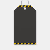 Construction Birthday 4th | Dump Truck Excavator ギフトタグ (裏面)