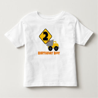 Construction Birthday Boy トドラーTシャツ