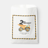 Construction Birthday Boy 2nd  フェイバーバッグ (正面)