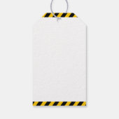 Construction Birthday Boy 4 | Dump Truck ギフトタグ (裏面)