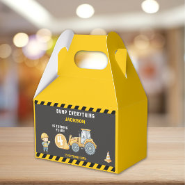 Construction Birthday Boy 4th | Truck Party  フェイバーボックス