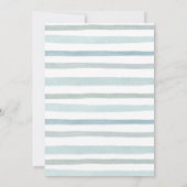 Construction Birthday, Digger Boy 5th Birthday 招待状 (裏面)