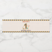 Construction Birthday Dump Truck Party ペットボトルラベル (シングルラベル)