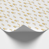 Construction Birthday Dump Trucks Birthday ラッピングペーパー (角)