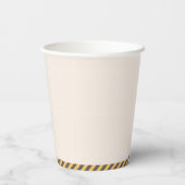 Construction Birthday Party 紙コップ (裏面)