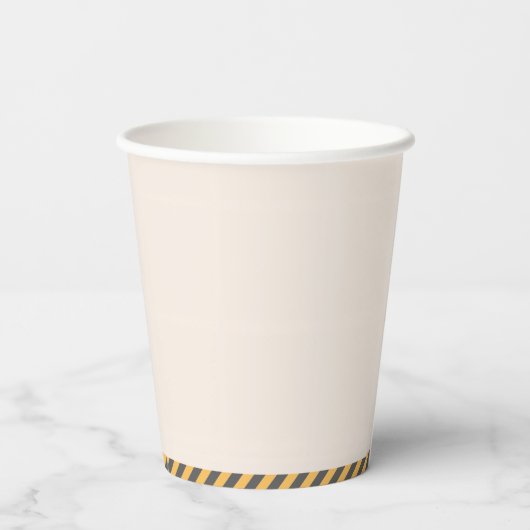 Construction Birthday Party 紙コップ (裏面)