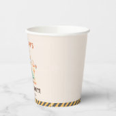 Construction Birthday Party 紙コップ (左)