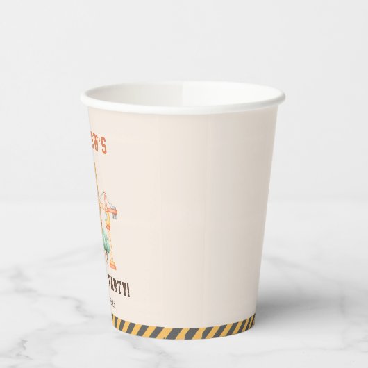Construction Birthday Party 紙コップ (左)