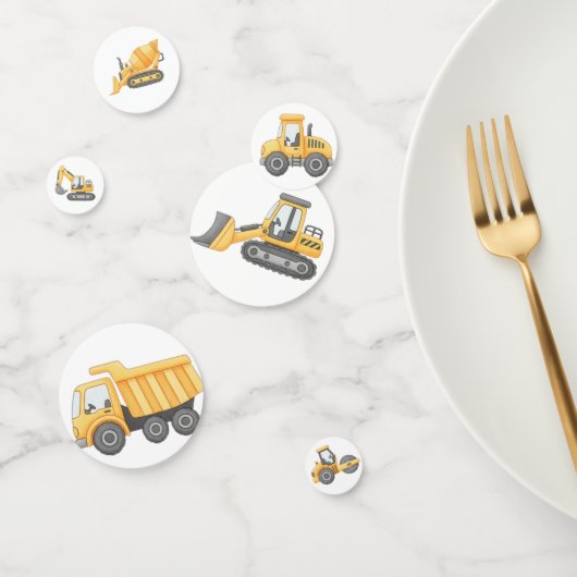 Construction Birthday Table Confetti |Party Decor コンフェッティ (グループ)