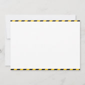 Construction Birthday with Photo | Dump Truck 招待状 (裏面)