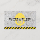 Construction | Blue Collar Worker 名刺 (正面)