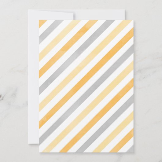 Construction Boy Birthday Invitation 招待状 (裏面)