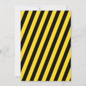 Construction Boy Birthday Invitation 招待状 (裏面)